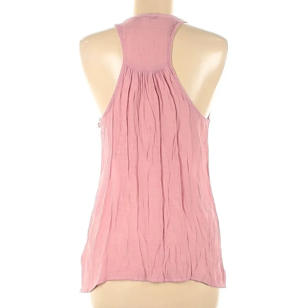 Forever 21 Pink ruffle tank - Picture 2 of 5